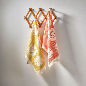 Skinny laMinx SunnySide Teatowel Gold & Persimmon